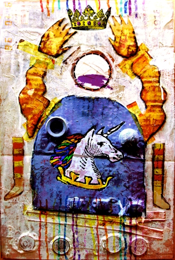 The Unicorn by Chris Roberts, created from the short story by Ashley Kalagian Blunt