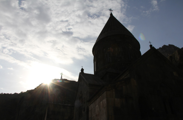 Geghard Monastery, Armenia, in My Name Is Revenge